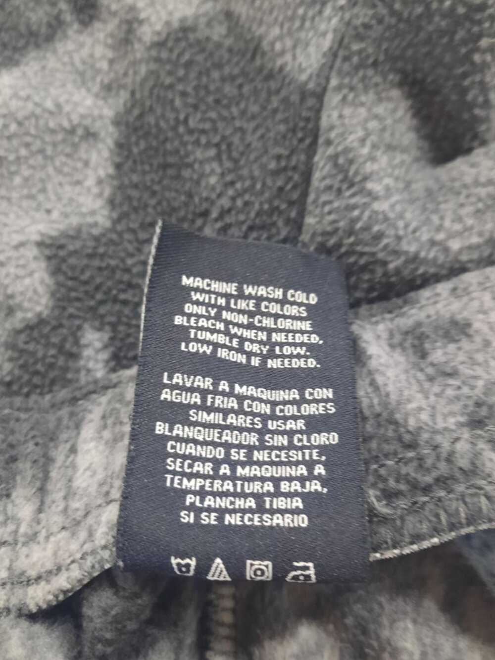 Gray fleece camo sweatpants - RealTree brand - Picture 9 of 9